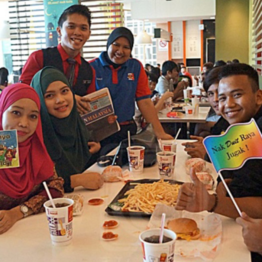 McDonald's® Jadi Pilihan Warga Kota Sempena Hari Raya