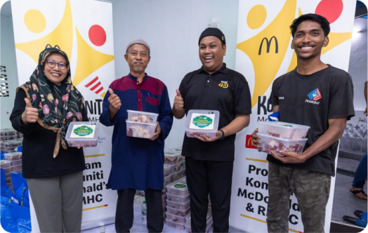 McDonald’s Malaysia Laksana Ibadah Korban, Komuniti Terima Rezeki Aidiladha