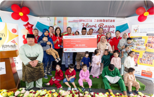 RMHC Malaysia Kongsi Keceriaan Bulan Syawal Bersama Kanak-Kanak Yang Memerlukan